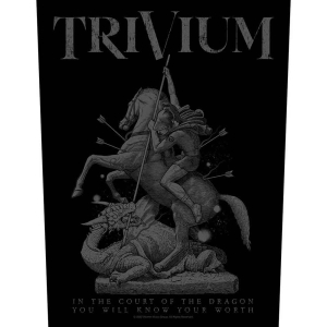 Trivium - In The Court Of The Dragon Back Patch i gruppen MERCHANDISE / Merch / Metal hos Bengans Skivbutik AB (5538584)