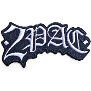 Tupac - Gothic Arch Woven Patch i gruppen MERCHANDISE / Merch / Hip Hop-Rap hos Bengans Skivbutik AB (5538590)