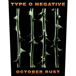 Type O Negative - October Rust Back Patch i gruppen MERCHANDISE / Merch / Metal hos Bengans Skivbutik AB (5538595)