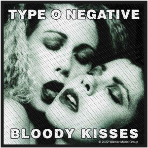 Type O Negative - Bloody Kisses Standard Patch i gruppen MERCHANDISE / Merch / Metal hos Bengans Skivbutik AB (5538598)