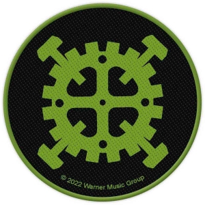 Type O Negative - Gear Logo Standard Patch i gruppen MERCHANDISE / Merch / Metal hos Bengans Skivbutik AB (5538599)