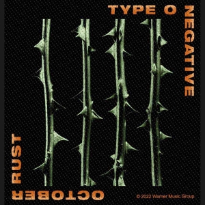 Type O Negative - October Rust Standard Patch i gruppen MERCHANDISE / Merch / Metal hos Bengans Skivbutik AB (5538600)