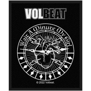 Volbeat - Wait A Minute My Girl Standard Patch i gruppen MERCHANDISE / Merch / Metal hos Bengans Skivbutik AB (5538610)