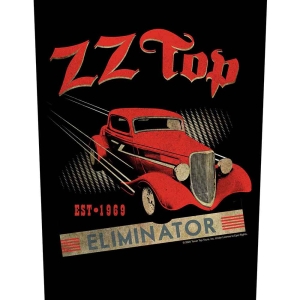 Zz Top - Eliminator Back Patch i gruppen MERCHANDISE / Merch / Metal hos Bengans Skivbutik AB (5538633)