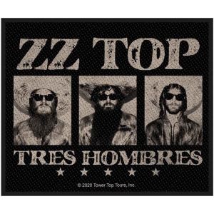 Zz Top - Tres Hombres Standard Patch i gruppen MERCHANDISE / Merch / Metal hos Bengans Skivbutik AB (5538634)