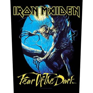 Iron Maiden - Fear Of The Dark Back Patch i gruppen MERCHANDISE / Merch / Metal hos Bengans Skivbutik AB (5538636)