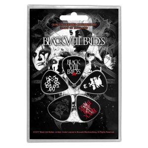 Black Veil Brides - Skull Plectrum Pack i gruppen MERCHANDISE / Merch / Metal hos Bengans Skivbutik AB (5538642)