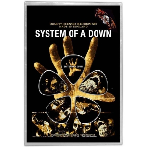 System Of A Down - Hand Plectrum Pack i gruppen MERCHANDISE / Merch / Metal hos Bengans Skivbutik AB (5538653)