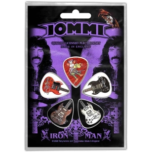 Tony Iommi - Iron Man Plectrum Pack i gruppen MERCHANDISE / Merch / Metal hos Bengans Skivbutik AB (5538656)