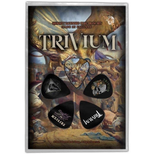 Trivium - In The Court Of The Dragon Plectrum Pack i gruppen MERCHANDISE / Merch / Metal hos Bengans Skivbutik AB (5538657)