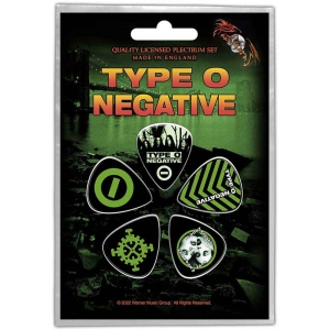 Type O Negative - World Coming Down Plectrum Pack i gruppen MERCHANDISE / Merch / Metal hos Bengans Skivbutik AB (5538658)