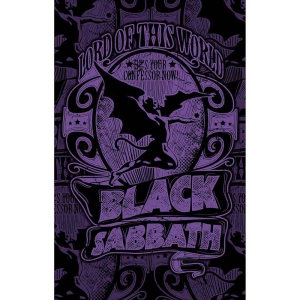 Black Sabbath - Lord Of This World Textile Poster i gruppen MERCHANDISE / Merch / Metal hos Bengans Skivbutik AB (5538685)