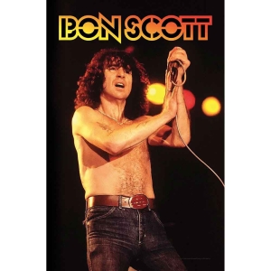 Bon Scott - Bon Scott Textile Poster i gruppen MERCHANDISE / Merch / Metal hos Bengans Skivbutik AB (5538686)