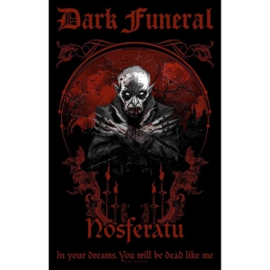 Dark Funeral - Nosferatu Textile Poster i gruppen MERCHANDISE / Merch / Metal hos Bengans Skivbutik AB (5538695)