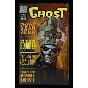 Ghost - Magazine Textile Poster i gruppen MERCHANDISE / Merch / Metal hos Bengans Skivbutik AB (5538703)