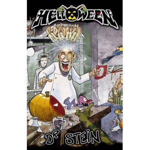 Helloween - Dr. Stein Textile Poster i gruppen MERCHANDISE / Merch / Metal hos Bengans Skivbutik AB (5538710)