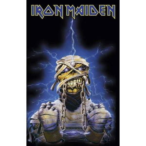 Iron Maiden - Powerslave Eddie Textile Poster i gruppen MERCHANDISE / Merch / Metal hos Bengans Skivbutik AB (5538716)