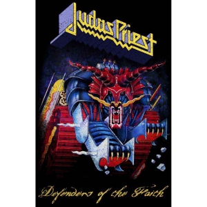 Judas Priest - Defenders Of The Faith Textile Poster i gruppen MERCHANDISE / Merch / Metal hos Bengans Skivbutik AB (5538720)