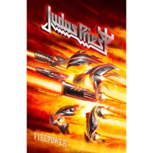 Judas Priest - Firepower Textile Poster i gruppen MERCHANDISE / Merch / Metal hos Bengans Skivbutik AB (5538721)