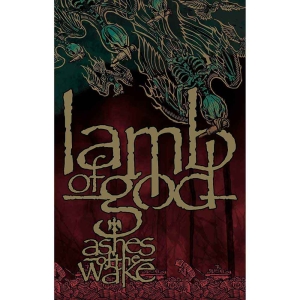 Lamb Of God - Ashes Of The Wake Textile Poster i gruppen MERCHANDISE / Merch / Metal hos Bengans Skivbutik AB (5538726)