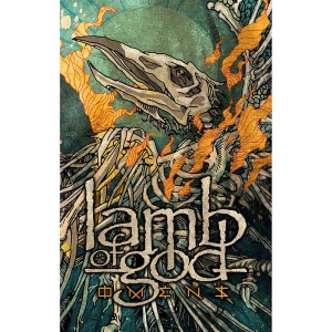 Lamb Of God - Omens Textile Poster i gruppen MERCHANDISE / Merch / Metal hos Bengans Skivbutik AB (5538727)