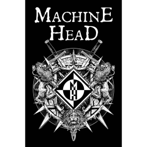 Machine Head - Crest Textile Poster i gruppen MERCHANDISE / Merch / Metal hos Bengans Skivbutik AB (5538729)