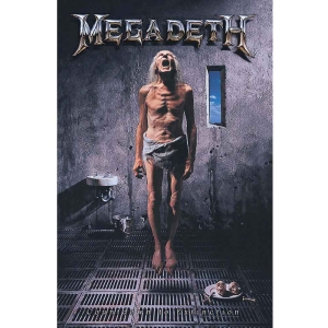 Megadeth - Countdown To Extinction Textile Poster i gruppen MERCHANDISE / Merch / Metal hos Bengans Skivbutik AB (5538734)