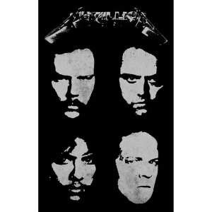 Metallica - Black Album Textile Poster i gruppen MERCHANDISE / Merch / Metal hos Bengans Skivbutik AB (5538739)