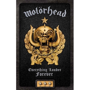 Motorhead - Everything Louder Forever Textile Poster i gruppen MERCHANDISE / Merch / Metal hos Bengans Skivbutik AB (5538747)