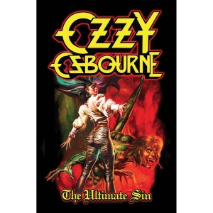 Ozzy Osbourne - The Ultimate Sin Textile Poster i gruppen MERCHANDISE / Merch / Metal hos Bengans Skivbutik AB (5538754)