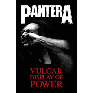 Pantera - Vulgar Display Of Power Textile Poster i gruppen MERCHANDISE / Merch / Metal hos Bengans Skivbutik AB (5538756)