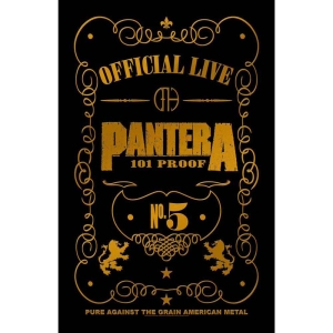 Pantera - 101 Proof Textile Poster i gruppen MERCHANDISE / Merch / Metal hos Bengans Skivbutik AB (5538757)