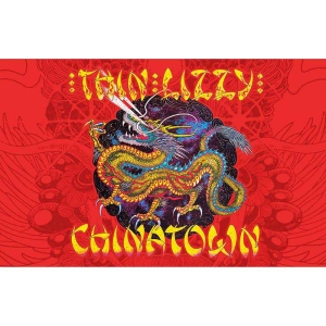 Thin Lizzy - Chinatown Textile Poster i gruppen MERCHANDISE / Merch / Metal hos Bengans Skivbutik AB (5538779)