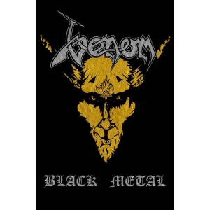 Venom - Black Metal Textile Poster i gruppen MERCHANDISE / Merch / Metal hos Bengans Skivbutik AB (5538783)