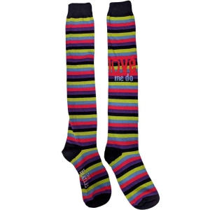 The Beatles - Love Me Do Lady Multi Knee Socks i gruppen MERCHANDISE / Merch / Pop-Rock hos Bengans Skivbutik AB (5538791)