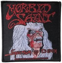 Morbid Saint - Patch Spectrum Of Death (8,9 X 8,7 i gruppen MERCHANDISE / Accessoarer / Metal hos Bengans Skivbutik AB (5538889)