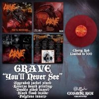 Grave - Youll Never See (Cherry Red Vinyl L i gruppen VINYL / Metal hos Bengans Skivbutik AB (5539137)