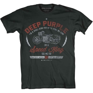 Deep Purple - Speed King Uni Bl i gruppen MERCHANDISE / T-shirt / Metal hos Bengans Skivbutik AB (5539447r)