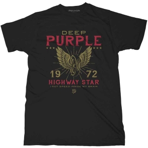 Deep Purple - Highway Star Uni Bl i gruppen MERCHANDISE / T-shirt / Metal hos Bengans Skivbutik AB (5539448r)