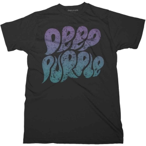 Deep Purple - Bubble Logo Uni Bl i gruppen MERCHANDISE / T-shirt / Metal hos Bengans Skivbutik AB (5539450r)