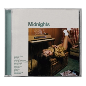 Taylor Swift - Midnights (Edited) (Jade Green Cd) i gruppen CD / Pop-Rock hos Bengans Skivbutik AB (5539774)