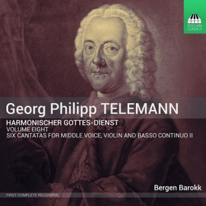 Bergen Barokk - Telemann: Harmonischer Gottes-Diens i gruppen VI TIPSER / Fredagsutgivelser / Fredag den 7:e Juni 2024 hos Bengans Skivbutik AB (5540020)