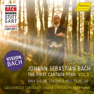 Gachinger Kantorei Hans-Christoph - J. S. Bach: The First Cantata Year, i gruppen VI TIPSER / Fredagsutgivelser / Fredag den 7:e Juni 2024 hos Bengans Skivbutik AB (5540023)