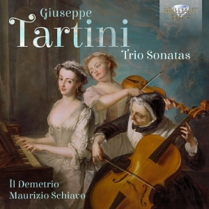 Il Demetrio Maurizio Schiavo - Tartini: Trio Sonatas i gruppen VI TIPSER / Fredagsutgivelser / Fredag den 7:e Juni 2024 hos Bengans Skivbutik AB (5540041)