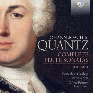 Benedek Csalog Dora Petery - Quantz: Complete Flute Sonatas, Vol i gruppen VI TIPSER / Fredagsutgivelser / Fredag den 7:e Juni 2024 hos Bengans Skivbutik AB (5540043)