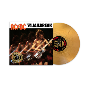 Ac/Dc - 74 Jailbreak (Ltd Gold Metallic) i gruppen VI TIPSER / Fredagsutgivelser / Fredag den 21:a Juni 2024 hos Bengans Skivbutik AB (5540496)