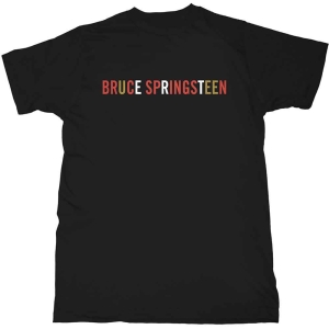 Bruce Springsteen - Logo Uni Bl T-Shirt i gruppen MERCHANDISE / T-shirt / Pop-Rock hos Bengans Skivbutik AB (5540639r)