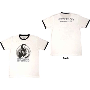 Bruce Springsteen - Nyc Ringer Uni Wht    S i gruppen MERCHANDISE / T-shirt / Pop-Rock hos Bengans Skivbutik AB (5540644r)