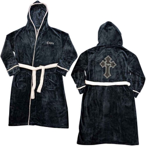 Tupac - Cross Uni Bl Bath Robe: i gruppen MERCHANDISE / Merch / Hip Hop-Rap hos Bengans Skivbutik AB (5540790r)