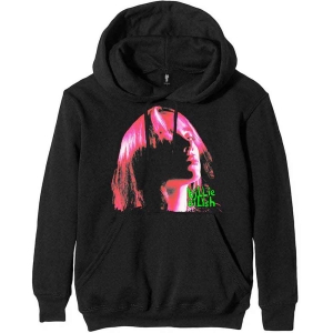 Billie Eilish - Neon Shadow Pink Uni Bl Hood:  S i gruppen MERCHANDISE / Hoodies / Pop-Rock hos Bengans Skivbutik AB (5541010r)